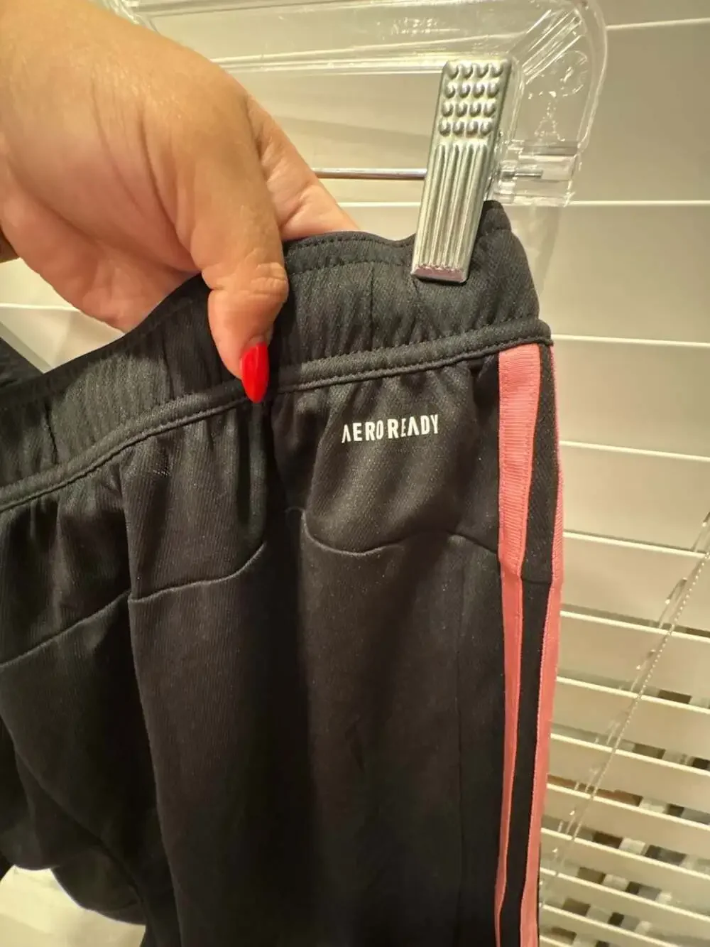 Adidas Men's Designed to Move 3-Stripes Training Shorts in Black/Scarlet